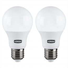 Xavax LED rovka, E27, 806 lm (nahrazuje 60 W), tepl bl, 2 ks v krabice (cena za balen)