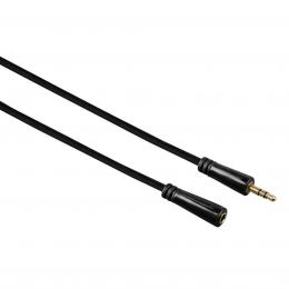 Hama prodluovac audio kabel jack 3,5 mm stereo, 5 m, pozlacen, 3 