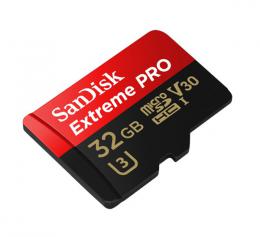 SanDisk Extreme Pro microSDHC 32 GB  100 MB/s A1 Class 10 UHS-I V30, Adaptr 