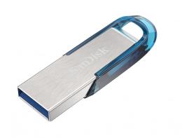 SanDisk Ultra Flair USB 3.0 64 GB tropick modr