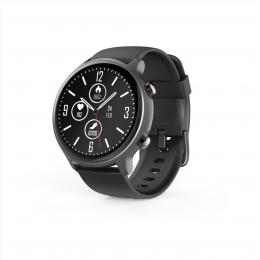 Hama Fit Watch 6910, sportovn hodinky, GPS, pulz, oxymetr, kalorie, vod odoln, ern