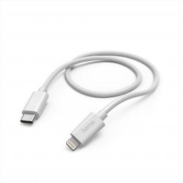 Hama MFi USB-C Lightning nabjec/datov kabel pro Apple, 1 m, bl