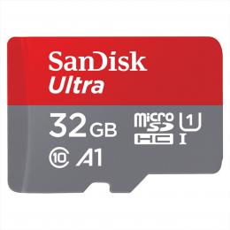 SanDisk Ultra microSDHC 32GB 120MB/s  A1 Class 10 UHS-I, s adaptrem