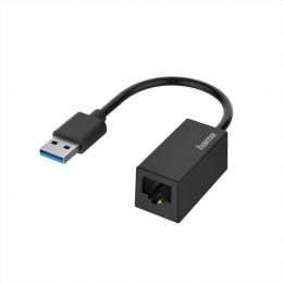 Hama sov adaptr USB-A - RJ45, Gigabit Ethernet