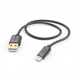Hama MFi USB kabel pro Apple, USB-A Lightning 1,5 m, ern