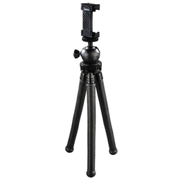 Hama stativ  FlexPro 3v1  pro fotoaparty, GoPro kamery a smartphone, 27 cm, ern, krabika